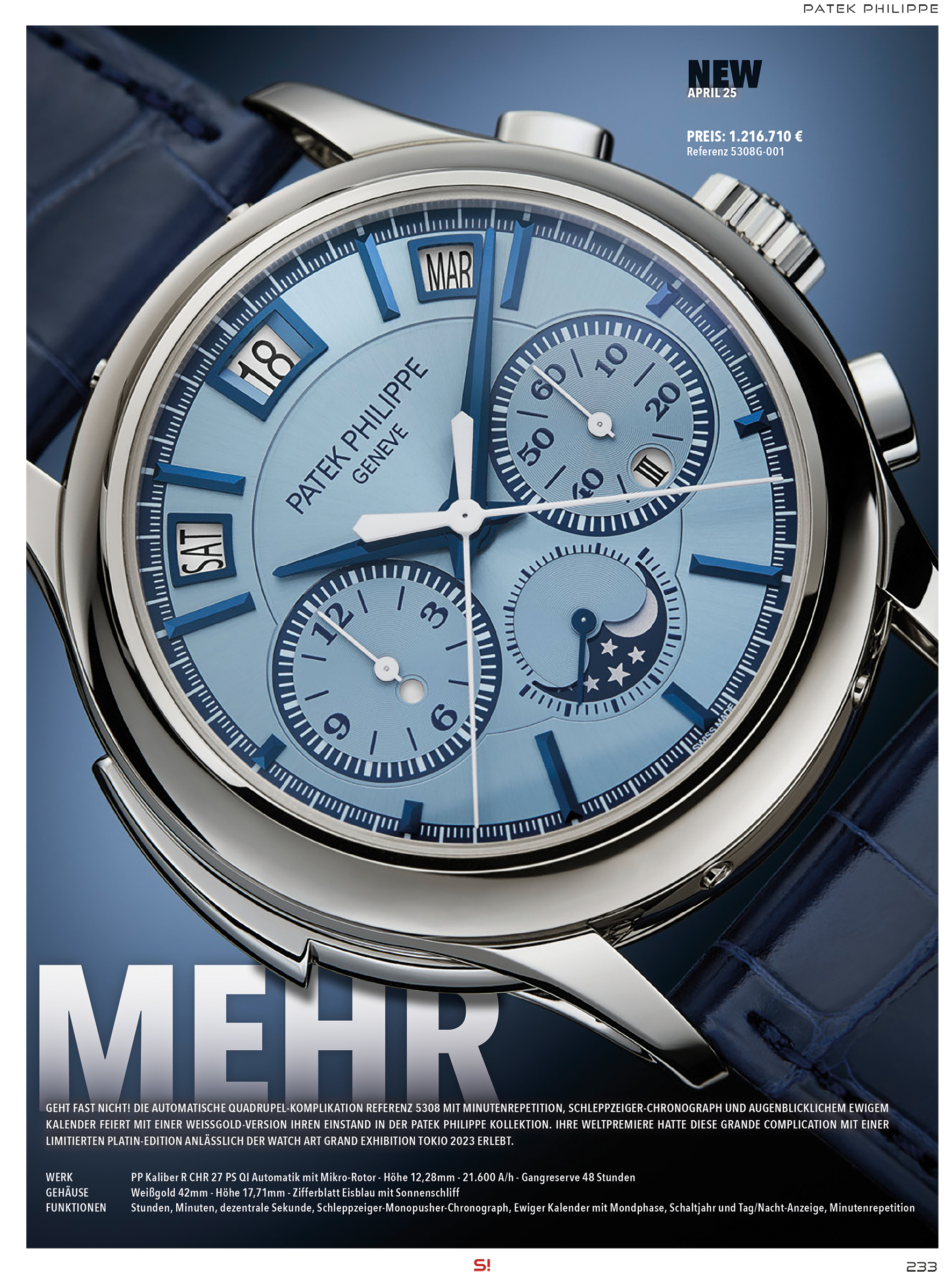 Uhren Exclusiv Sommer 2025