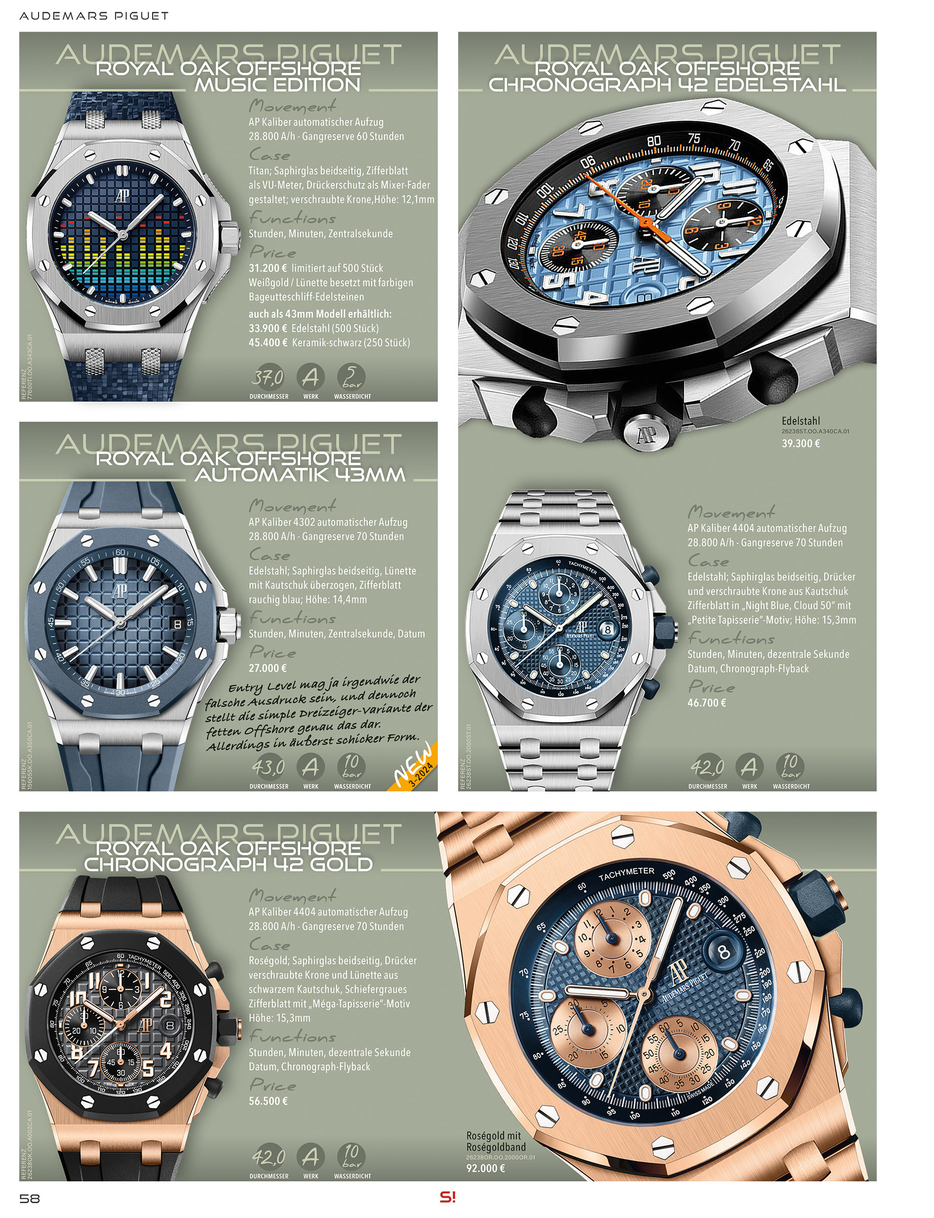 Uhren Exclusiv Sommer 2024