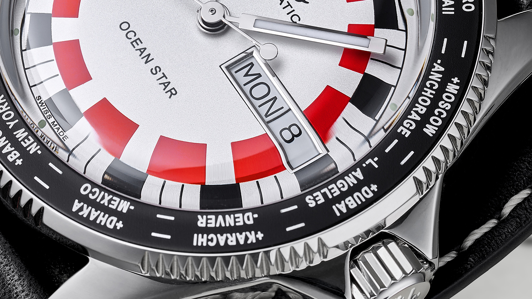 Date et cadran pas dÈformÈ avec le verre