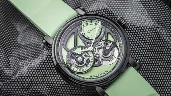 Speake-Marin - Openworked Dual Time Mint