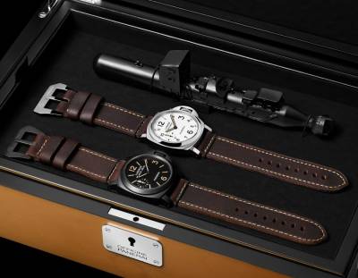 OFFICINE PANERAI - Special Edition Set Luminor Black Steel &amp; Luminor Daylight