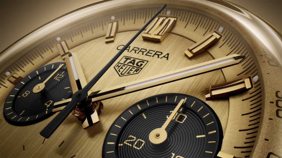 TAG Heuer - Carrera Chronograph Gelbgold